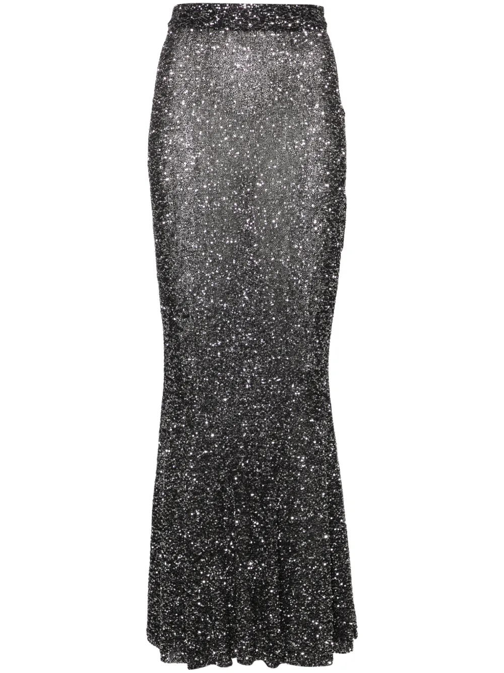 Balenciaga Maxi-rok met pailletten Zwart
