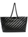 Balenciaga large Crush quilted tote bag - Black
