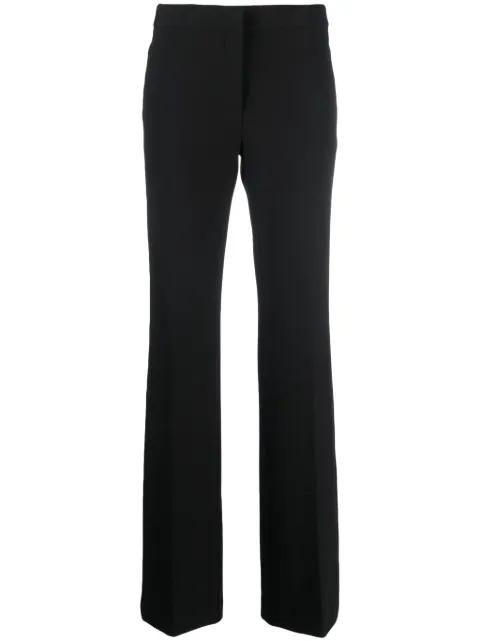 Semicouture pressed-crease straight-leg trousers