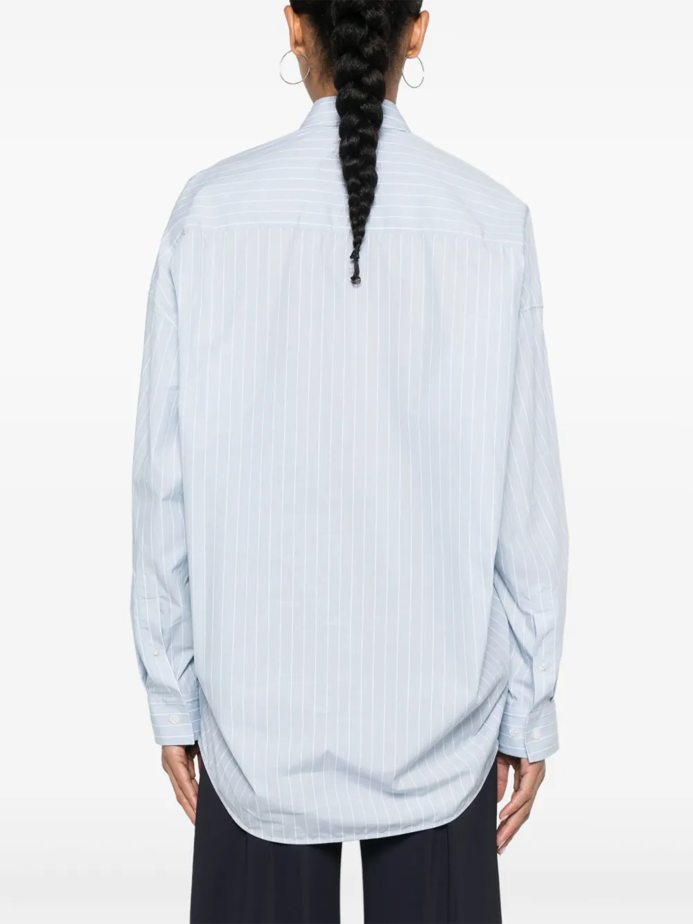 Cheap Balenciaga striped shirt Women