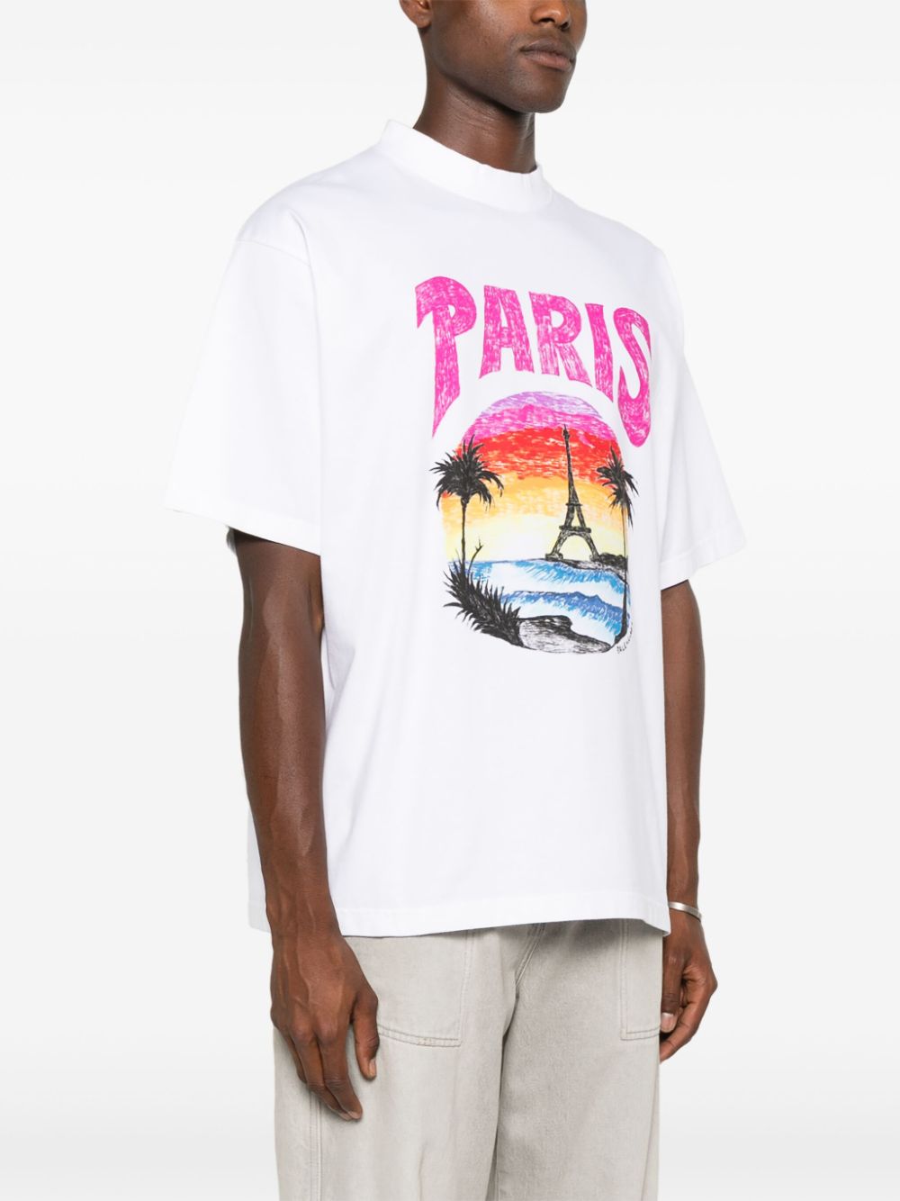 Balenciaga Paris Tropical T-shirt Women