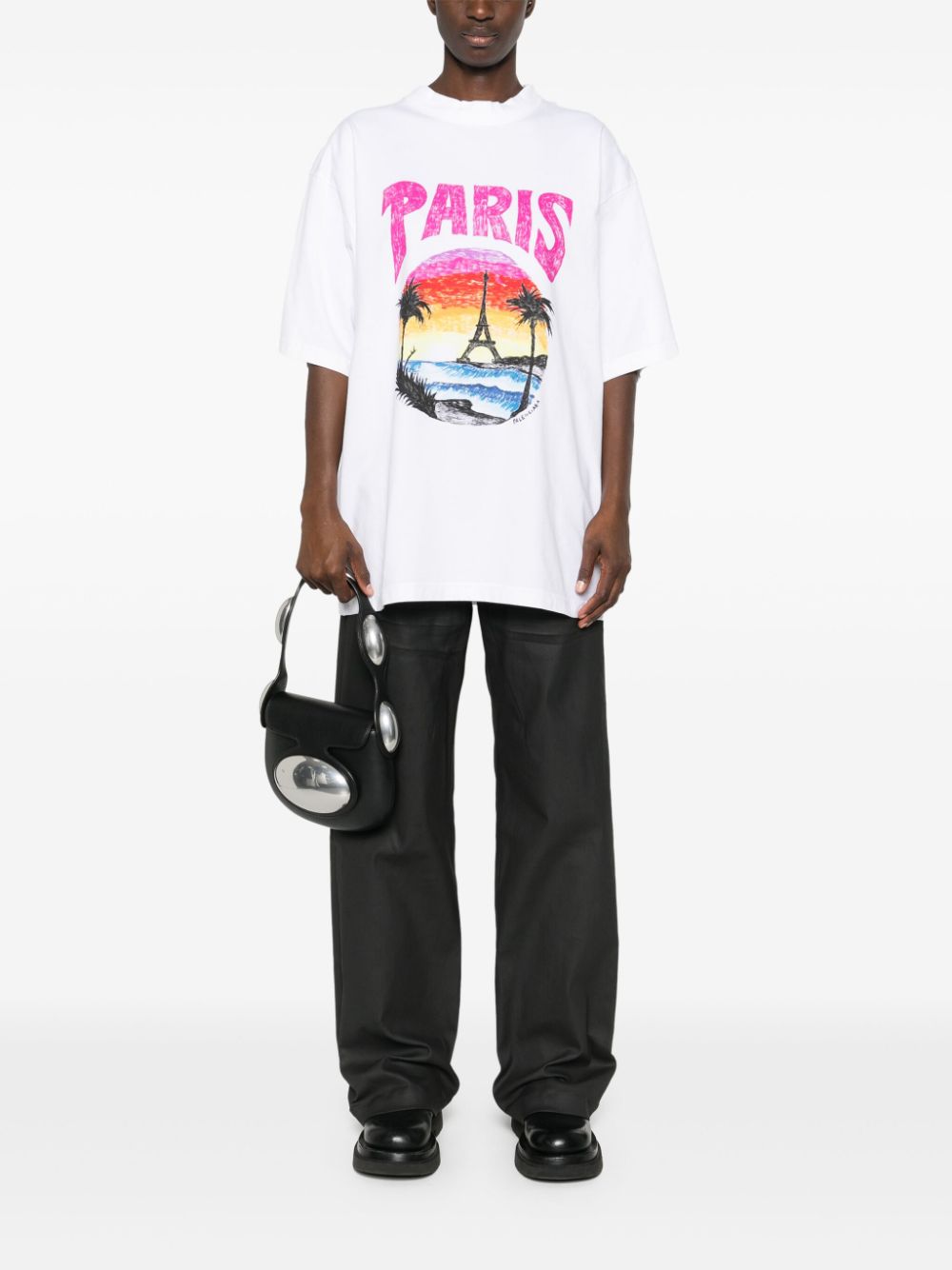 Balenciaga Paris Tropical T-shirt Women