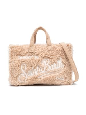 MC2 Saint Barth Kids logo-print Canvas Beach Bag - Farfetch