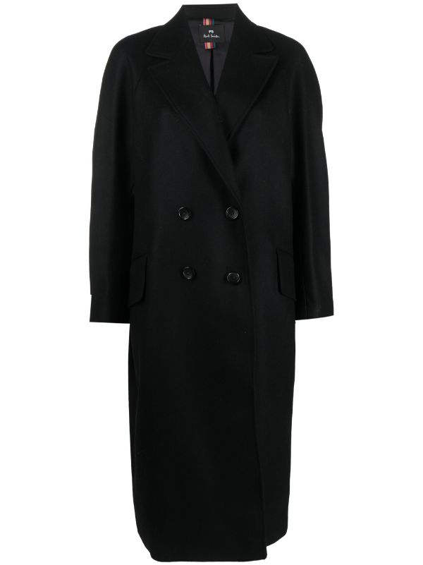 PS Paul Smith double-breasted wool-blend Coat - Farfetch