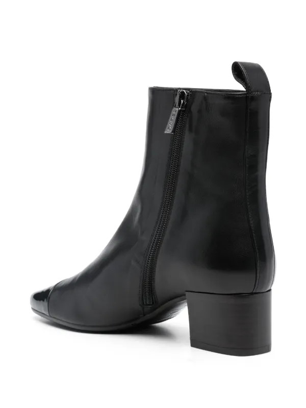 Carel Paris Bottines Estime En Cuir Noir FARFETCH TN