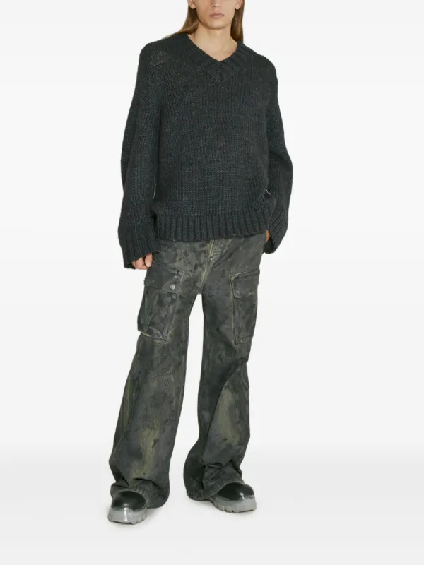 GUESS USA v-neck Sweater | Black | FARFETCH GUESS USA v-neck Sweater | Black | FARFETCH