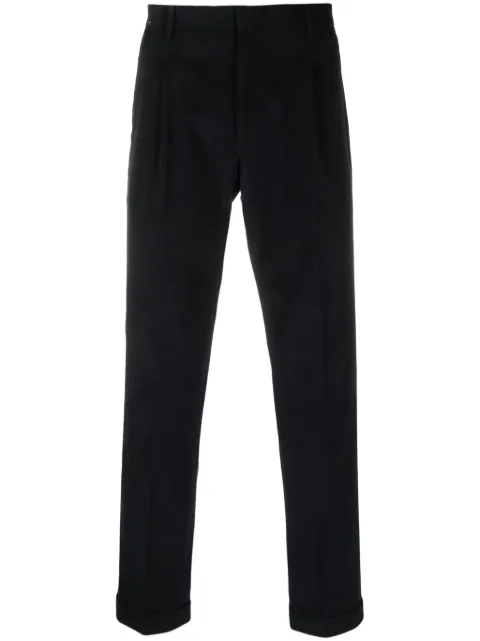 Briglia 1949 pantalones tapered con tiro medio