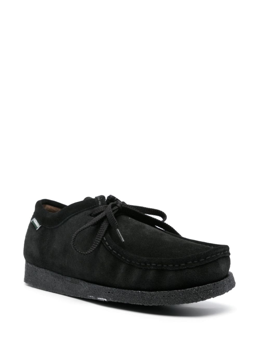 Sebago Wallabee leren loafers Zwart