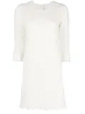 Ermanno Scervino guipure lace shift minidress - White