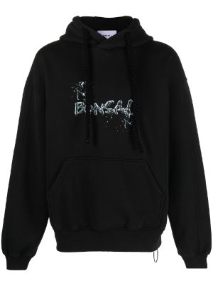 MONOCHROME logo-print Drawstring Hoodie - Farfetch