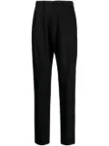 Julius straight-leg glittery tailored trousers - Black