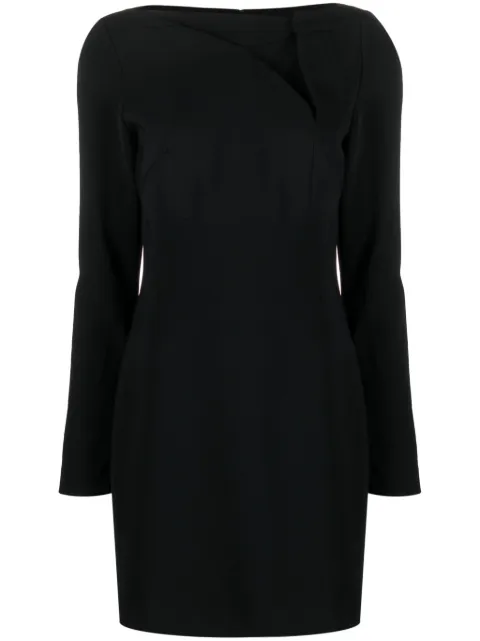 DSQUARED2 gathered-detail crepe minidress Women