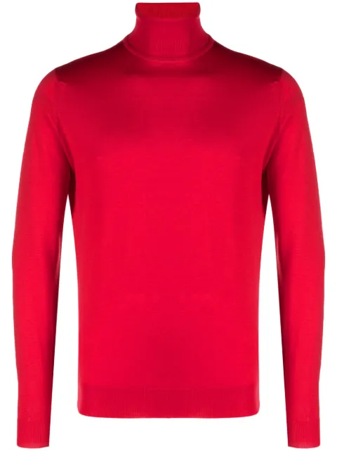 John Smedley roll-neck merino-wool jumper