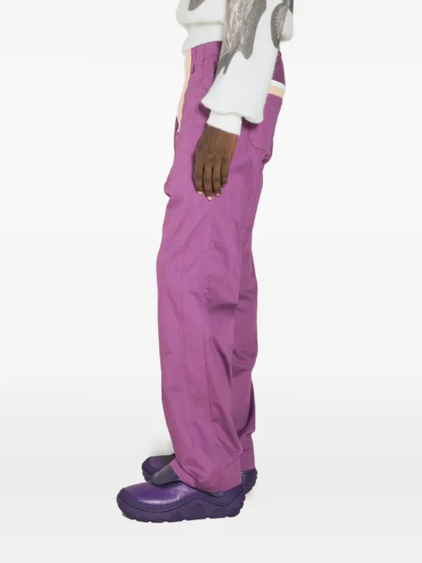 Kiko Kostadinov Diotima Trousers | Purple | FARFETCH