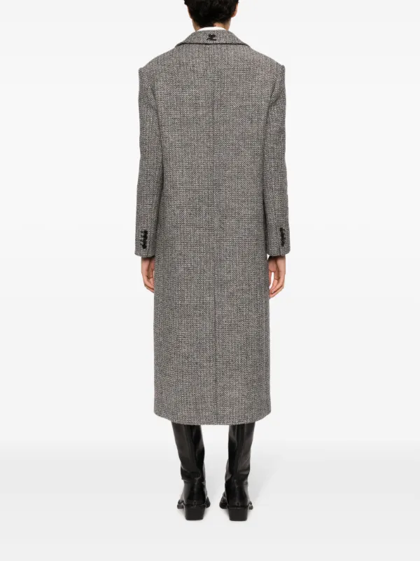 コート Courreges Coat STRAP WOOL TAILORED COAT - courrèges