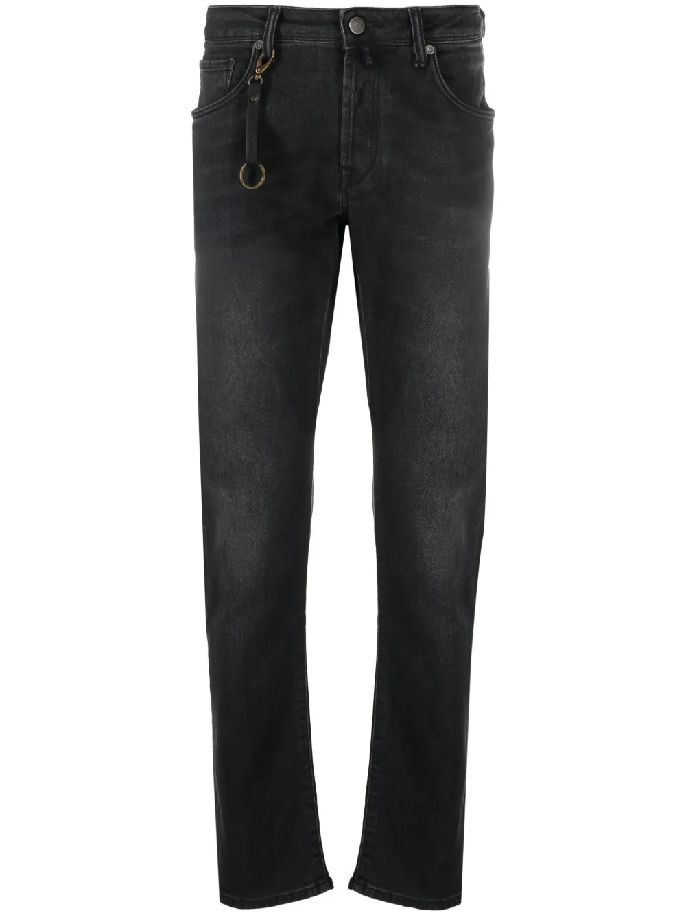 Incotex Straight jeans Zwart