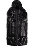 Junya Watanabe MAN quilted hooded gilet - Black