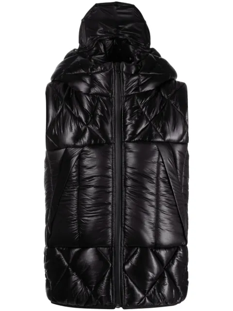 Junya Watanabe MAN chaleco capitonado con capucha