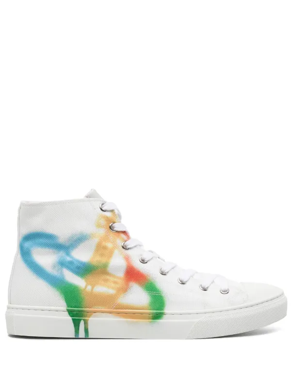 Vivienne Westwood Plimsoll high-top Sneakers White FARFETCH