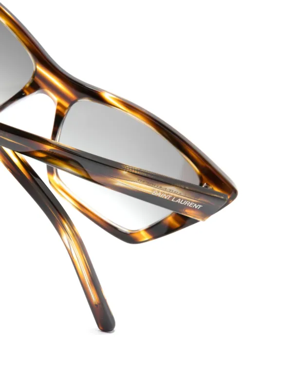 Saint Laurent Eyewear キャットアイ サングラス | ブラウン