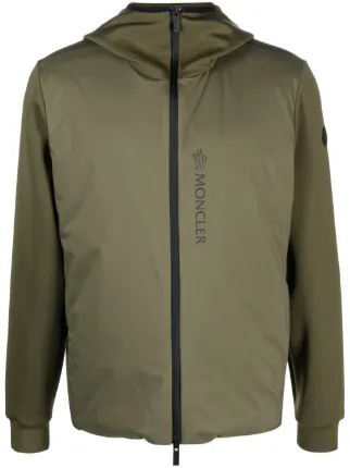 Moncler green bomber jacket online