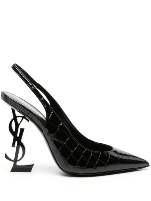 Saint Laurent Opyum 115mm slingback pumps