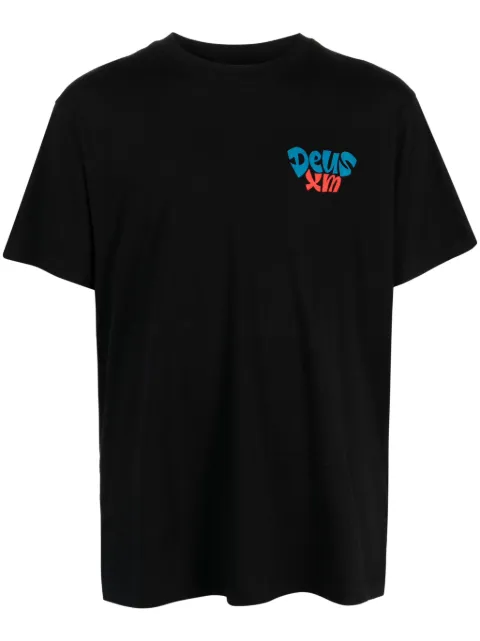 Deus Ex Machina logo-print organic cotton T-shirt