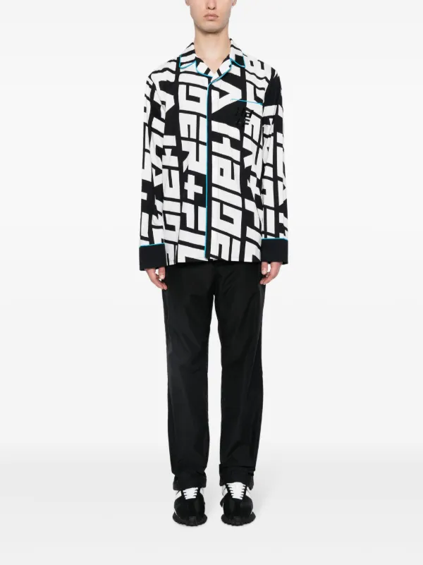 Haider Ackermann モノグラム シャツ | ブラック | FARFETCH JP