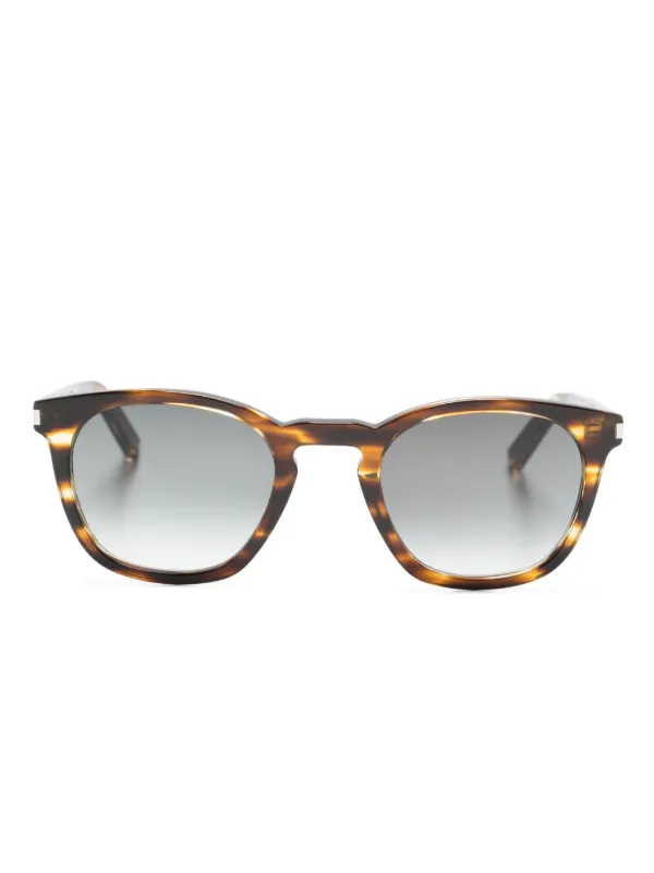 Saint Laurent Eyewear トータスシェル サングラス | ブラウン