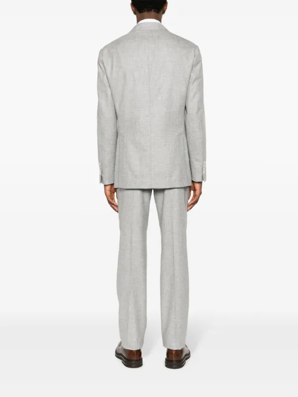 Brunello Cucinelli ダブルスーツ | グレー | FARFETCH JP