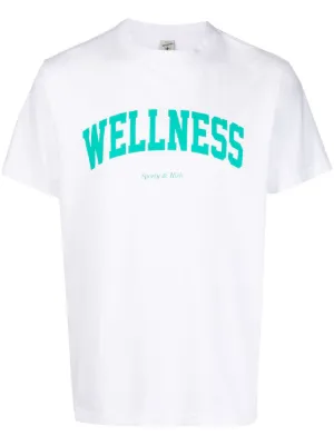 Sporty & Rich Wellness Ivy Tシャツ | ブルー | FARFETCH JP