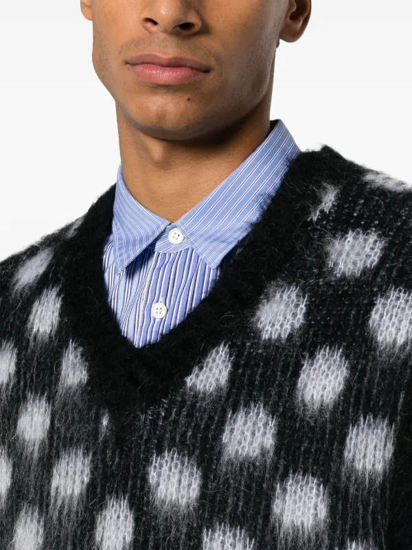 【送料&関税込】Marni Polka Dot Vest Black Polka Dot Vest by Marni on Sale