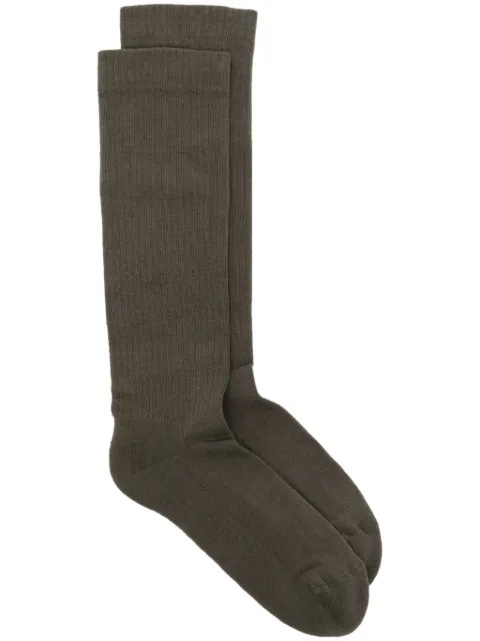 Rick Owens DRKSHDW Luxor logo-intarsia socks