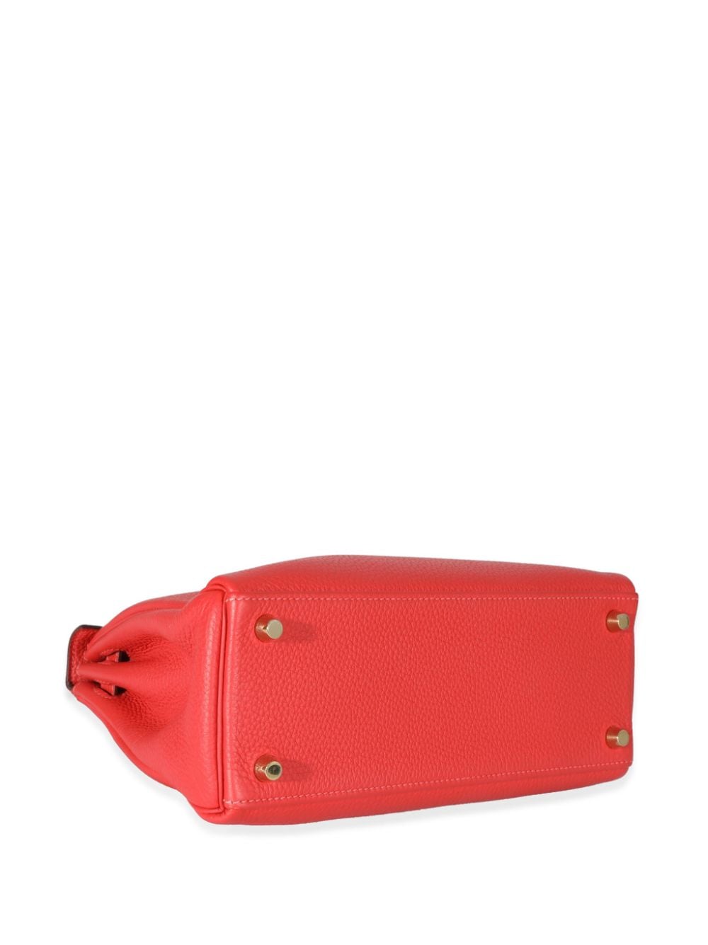 Pre-owned Hermes 2014  Kelly 25 Handbag In Red