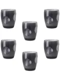 Mario Luca Giusti Fisheye water glass (set of six) - Grey