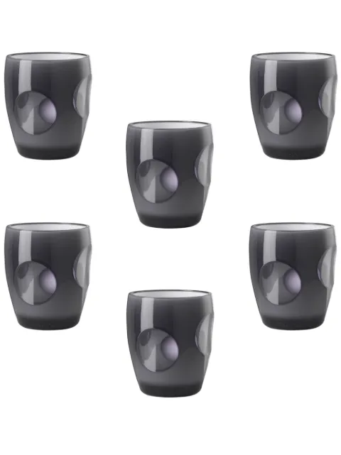 Mario Luca Giusti Fisheye water glass (set of six)