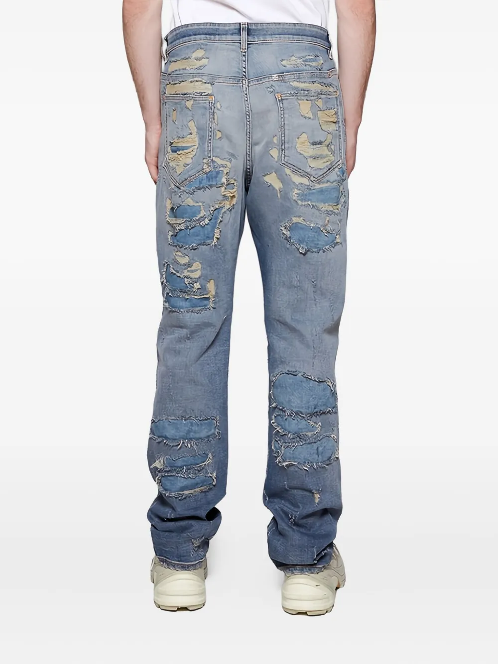 Givenchy Gerafelde jeans Blauw