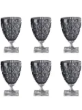 Mario Luca Giusti Star wine glass (set of six) - Grey