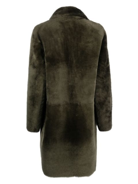 Cipria reversible shearling coat