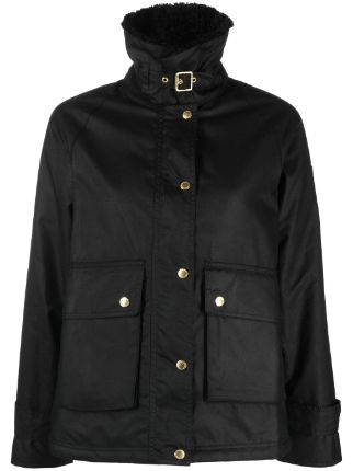 Barbour high-neck two-pocket Jacket - Farfetch