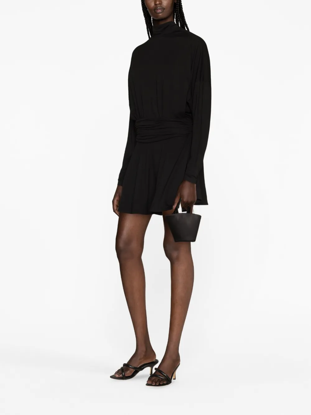 PINKO Jurk met lange mouwen Zwart