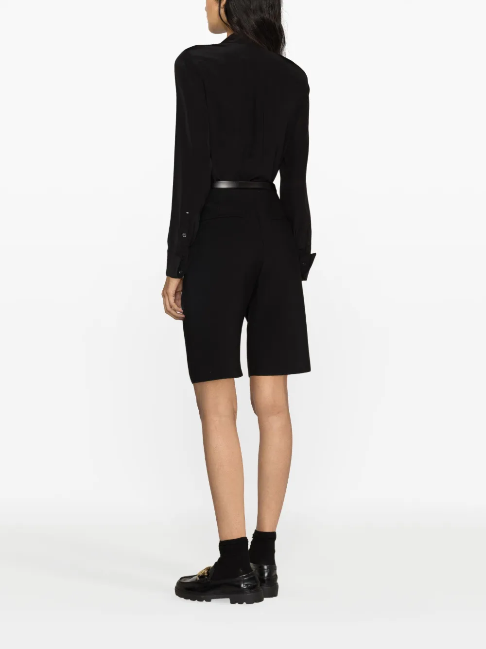 Sportmax Zijden blouse Zwart