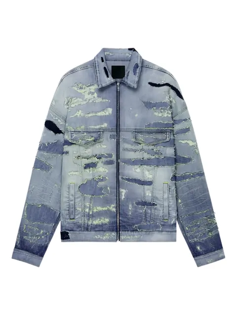 Givenchy zip-up denim jacket