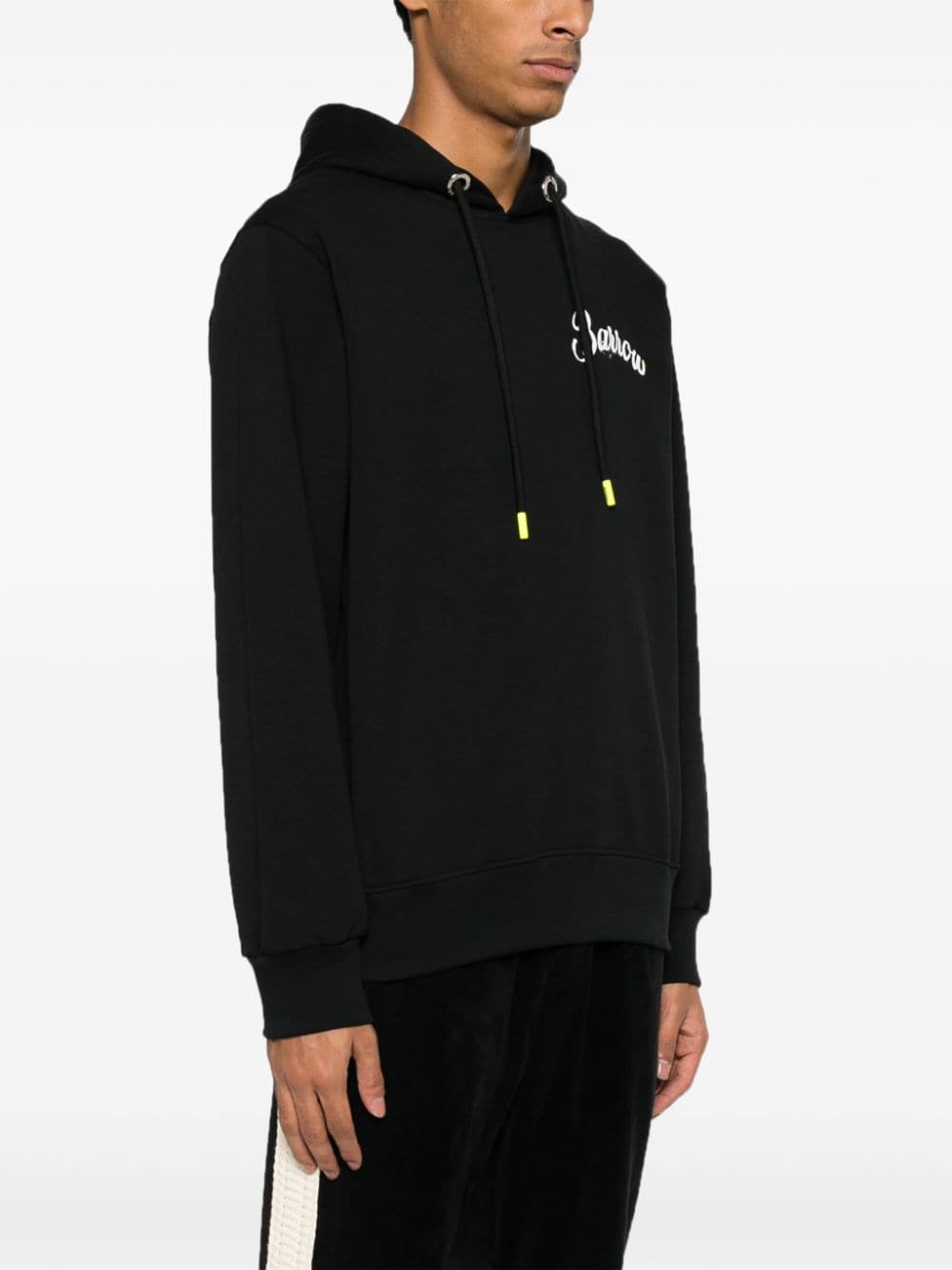 BARROW Jersey hoodie Zwart