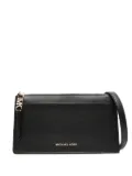 Michael Michael Kors logo-lettering leather crossbody bag - Black