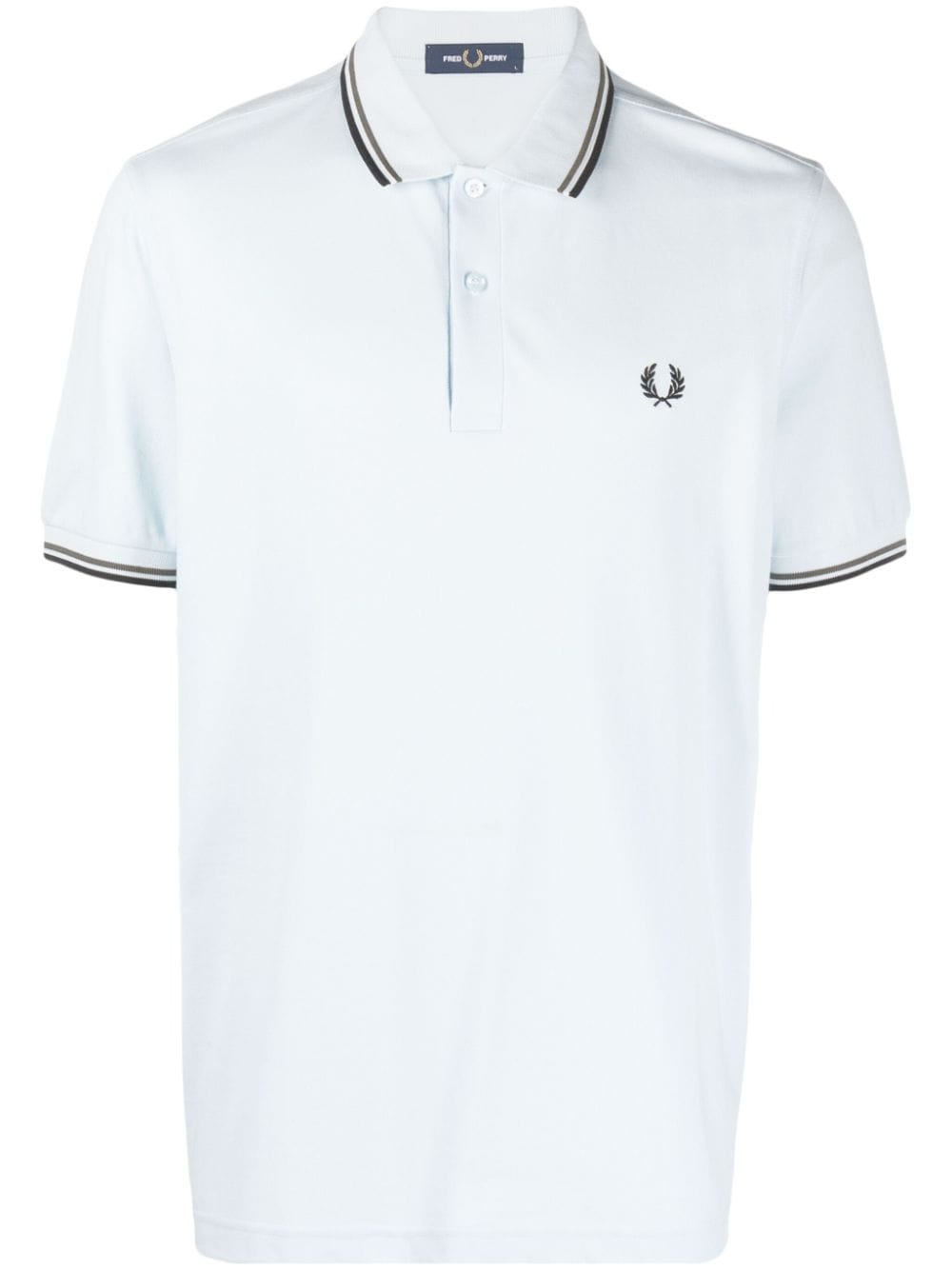 FRED PERRY LOGO-EMBROIDERED POLO SHIRT