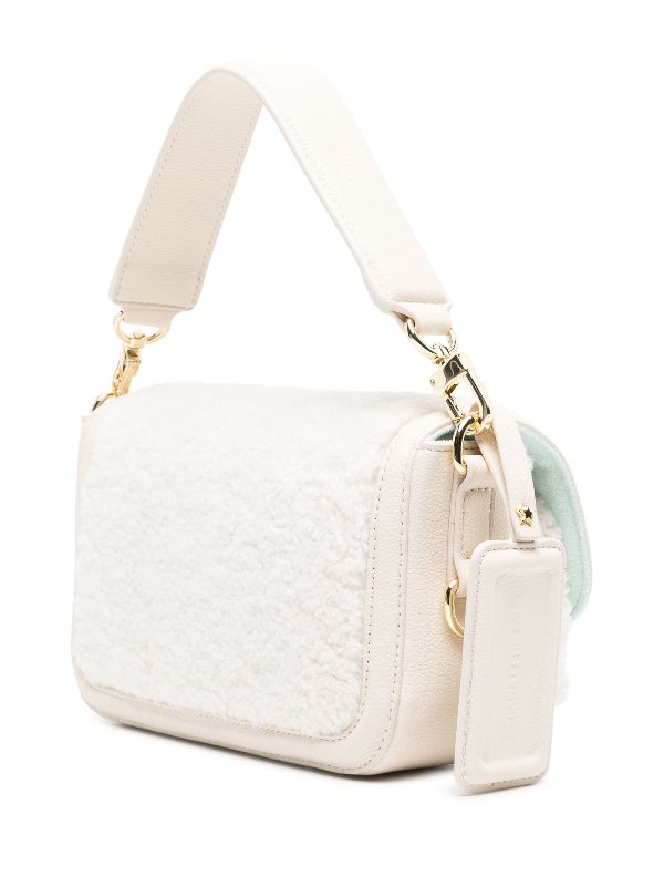 Chiara Ferragni Eyelike-embroidered Fleece Shoulder Bag - Farfetch