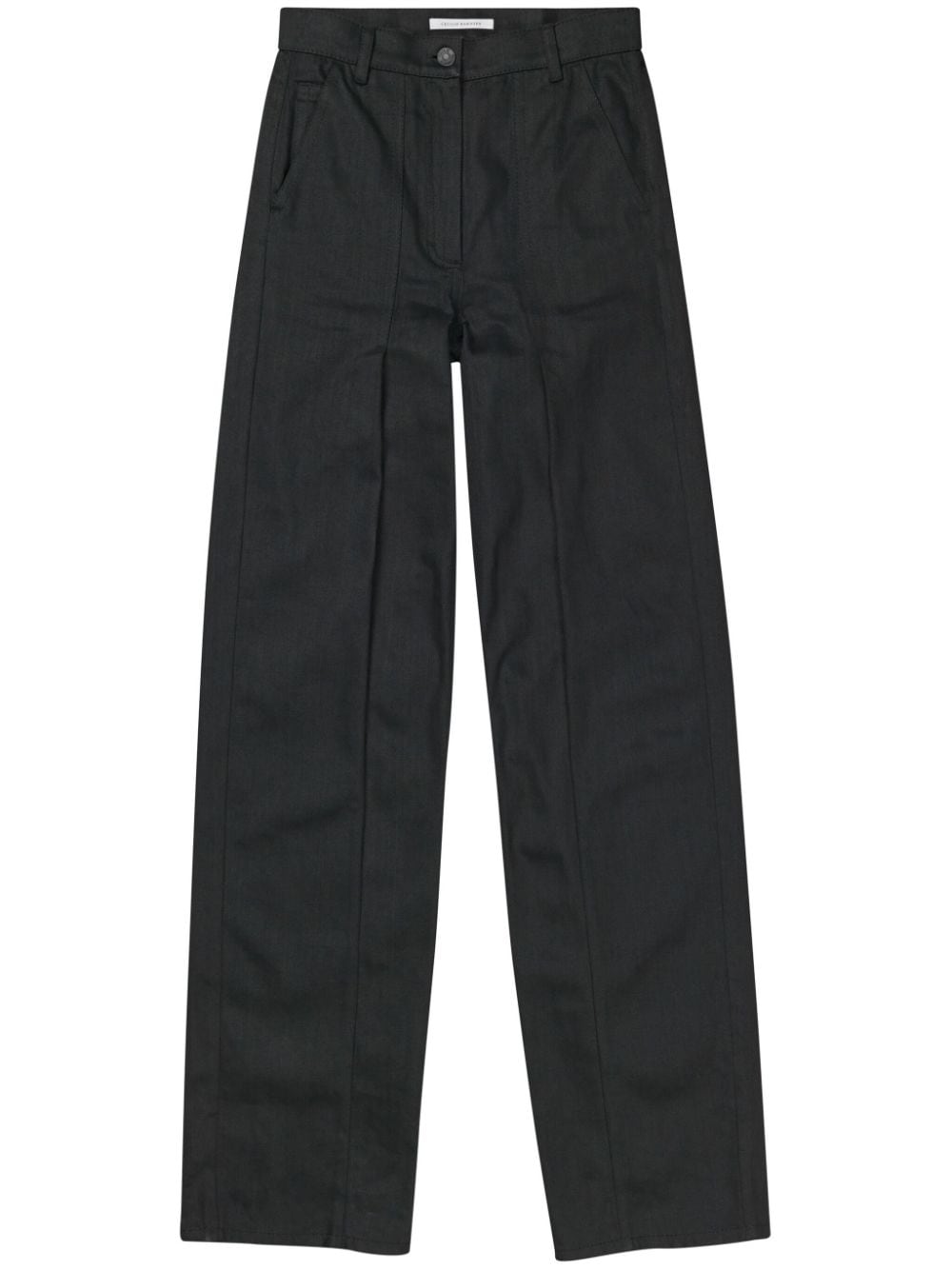 Cecilie Bahnsen Straight jeans Zwart