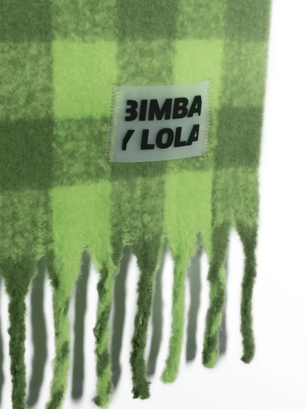 Bimba y Lola Geruite sjaal - Groen