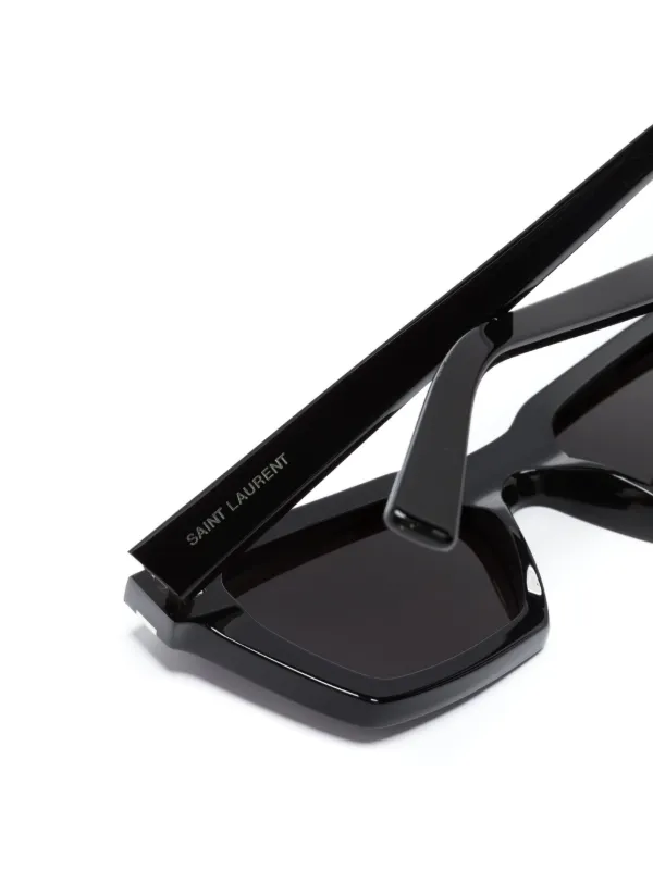 Saint Laurent Eyewear キャットアイ サングラス | ブラック | FARFETCH JP
